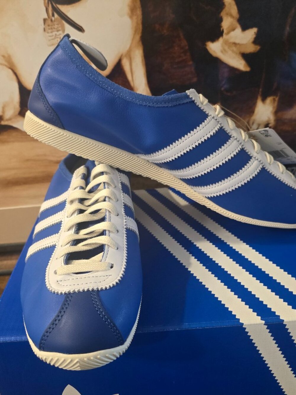 🔥RARE!🔥 adidas Originals Country Japan Sneakers JS3773 Blue Mens Sz 12 🔥NEW!